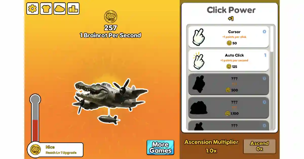 Play Italian Brainrot Clicker online