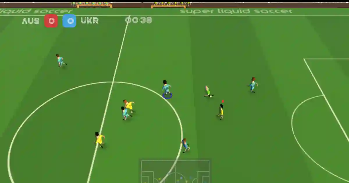 Play Super Liquid Soccer Online